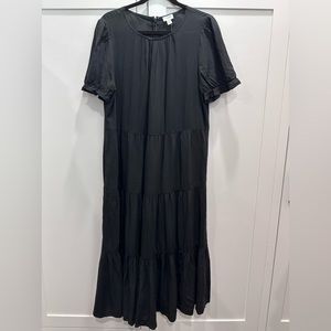 J Crew maxi dress in black